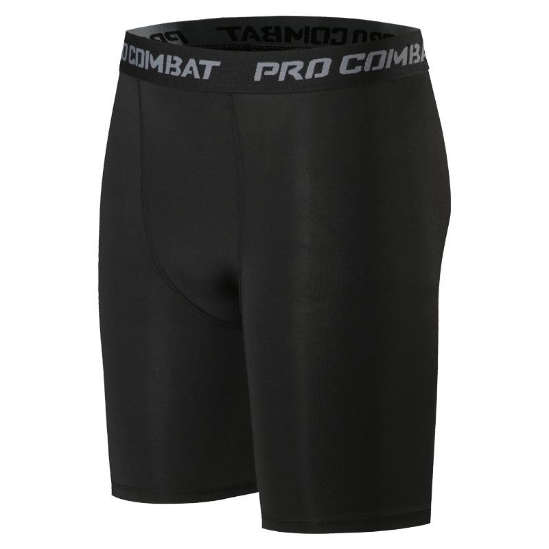 Men's Breathable Sweat-Wicking Compression Running Shorts for Outdoor Sports & Gym