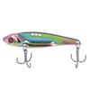 10PCS Fish Shape Artificial Bait High Simulation Aluminum Alloy Fishing Lure Bait with Barb