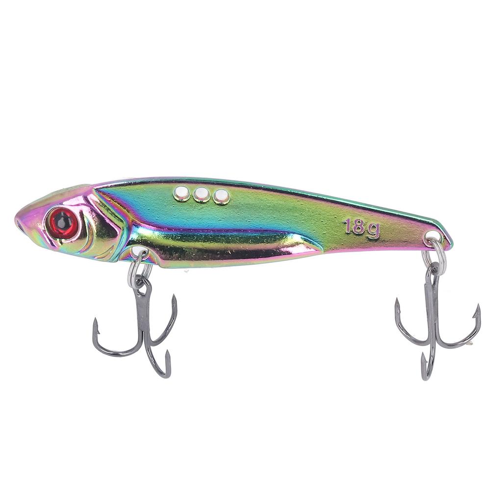 10PCS Fish Shape Artificial Bait High Simulation Aluminum Alloy Fishing Lure Bait with Barb