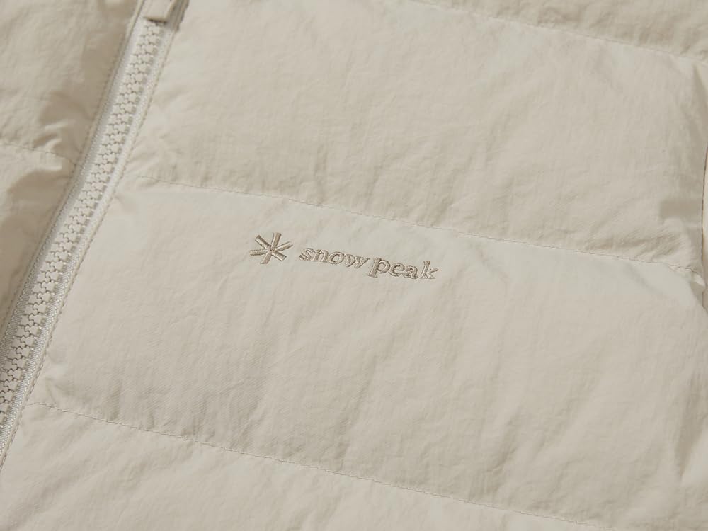 Snow Peak Land LW Down Jacket Light Size L Wmn's GS-S25WWGDJ61, Women's Beige,