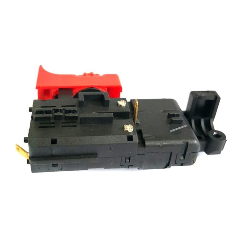 652F Adjustable Electric Drill Switchfor Gsb13 RE Power Tool Accessoires Red and Black Color Portable Durable