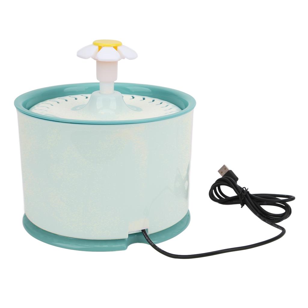 Pet Drinking Fountain Automatic Circulating Water Cat Smart Water Dispenser with Filter and LED