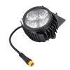 3 Pin Male Connector Electric Scooter Headlight for KukirinG2Pro/G2Max Outdoor Riding