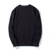 Men's Sweatshirts Tops Solid Color Men Round Neck Sweatshirts Jacket Long Sleeve Blank Man Cotton Sweater