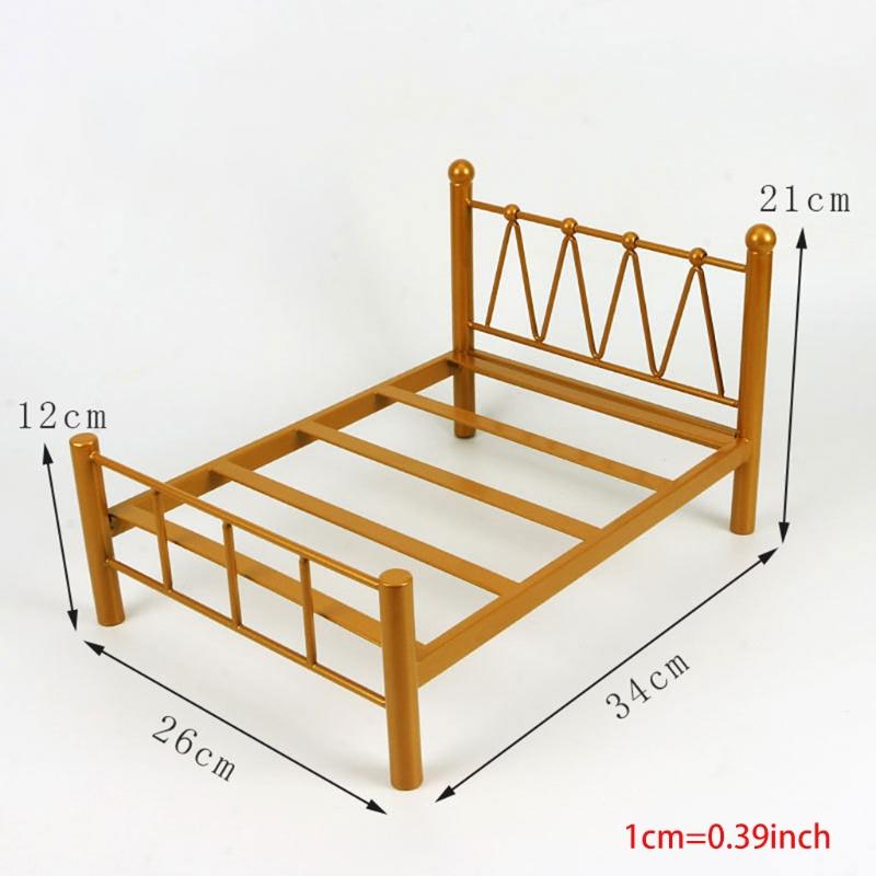 Children's Interactive Dollhouse Metal Furniture Decoration Ornaments Toy Portable Relieve Boredom Toys For Blyth Barb