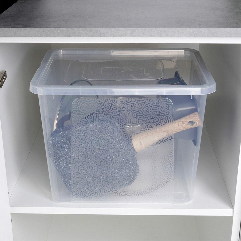 Plastic Storage Container Large Toy Box 30l Lid