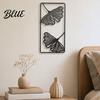 Entrance Hall Wall Decor Gold Metal Monstera & Palm Leaf Art 3D Hollow