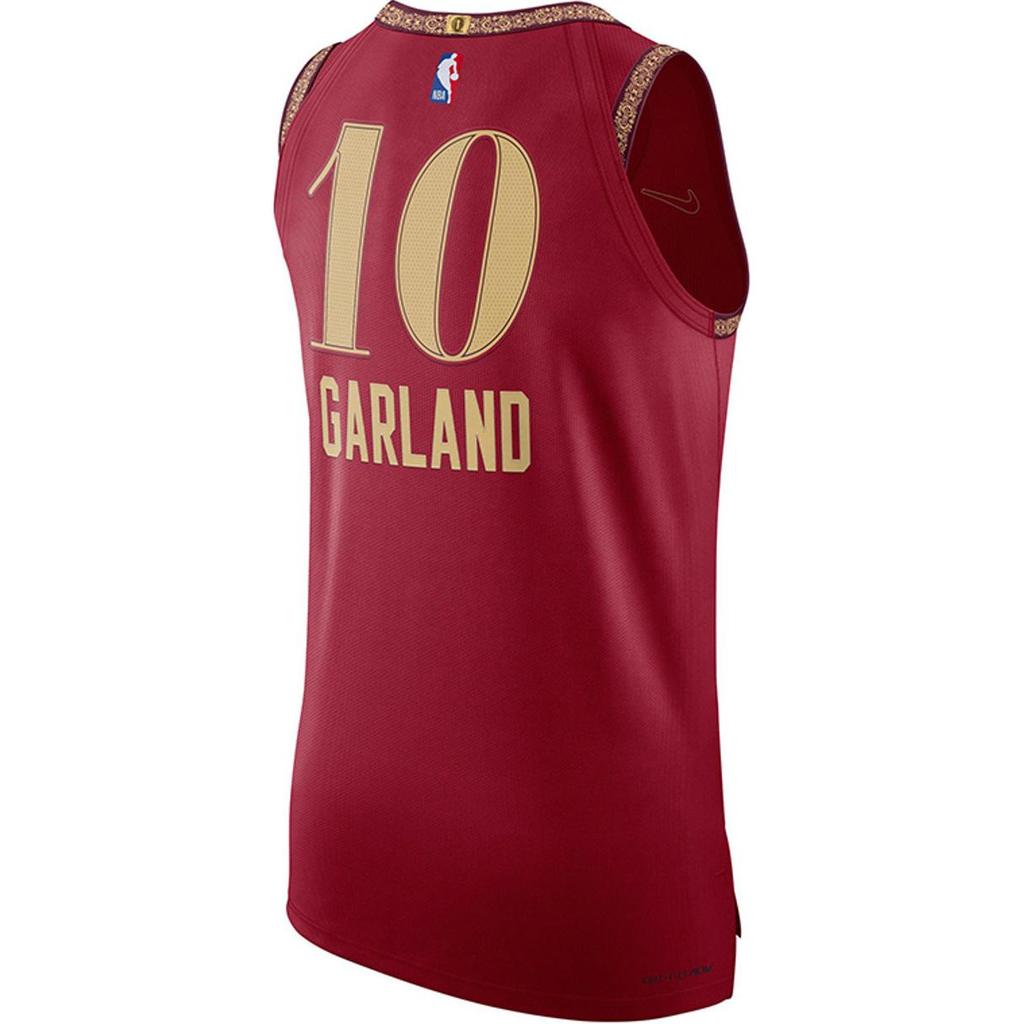 Nike Darius Garland City Edition Authentic Jersey Breathable Sweat-Wicking Round Neck Basketball Shirt Men Jersey Red DX8755-699