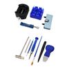 Watch Repair Tool Kit 11 Piece With Case Opener Screwdriver Spring Bar Remover For Watch Band Adjustment Battery Replacement