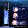 Male Penis Trainer Water Therapy Cup Masturbation Cup Stretching Enlargement Vacuum Exercise Device Soft Silicone Male Enhancement Training Aid
