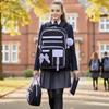 Casual Three-piece School Bag Set Daypack Nylon Bow Backpack  Primary School