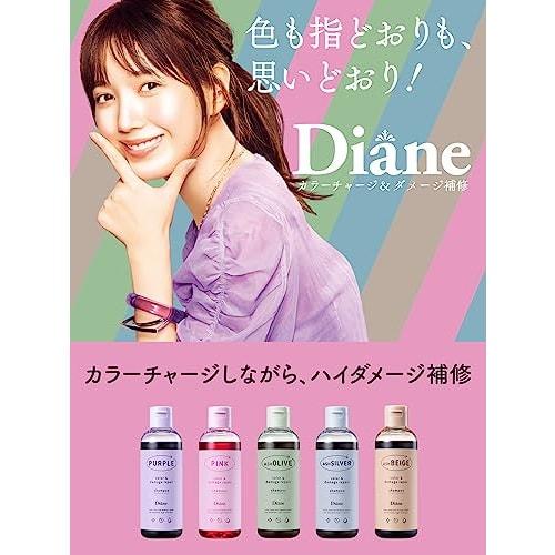 Diane Diane Color Shampoo Ash Silver Suppresses yellowing, color charge & damage repair 200ml