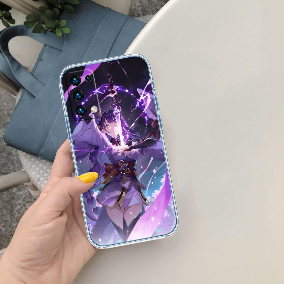 CJ60 Genshin Impact Case for LG K22 K30 K40 K40S K41 K42 K50 K50S K51 K51S K52 K61 K62 K71 K92 Q60 Q61 V40 V50 V60