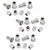 TR413 Chrome Car Truck Tire Wheel Tyre Valve Stem Hex W/ Sleeve Covers Hot Sale Left Right Front Rear Auto Accessories