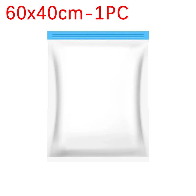 Transparent Vacuum Compression Bag Clothes Quilt Storage Bag Reusable Space Saving Vacuum Compression Bag Hand Pump Organiser