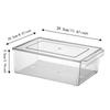 Transparent Dough Proofing Box Large Capacity Food Crisper Food Storage Box  Baking