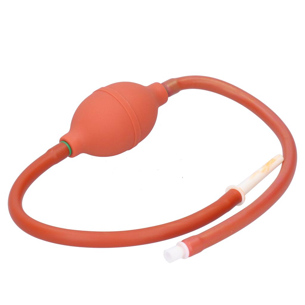 74cm Vaginal Anal Cleaning Silicone Anal Douche Soft Elastic Enema Cleaner Coffee