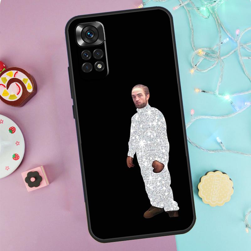 

Robert Pattinson Standing Meme Case For Xiaomi Redmi Note 9 10 11 12 13 14 Pro 9S 10S 11S 12S Redmi 14C 10C 12C 13C Cover Redmi Note 12 Pro 5G