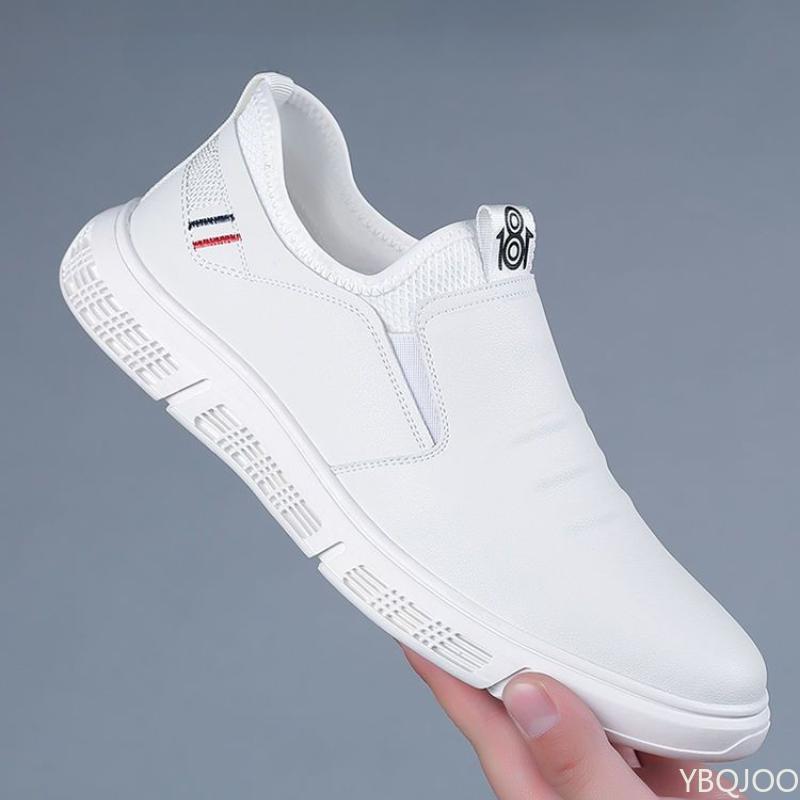 Herren Freizeitschuhe aus Leder Business Atmungsaktive Papa-Schuhe Outdoor Rutschfeste Lederschuhe Luxus Komfort Leichtgewicht Herrenschuh