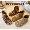 Girls Chunky Sole Martin Boots Kids Ages 4-12 Slip-Resistant Short With Side Zip Polka Dot Leopard Print