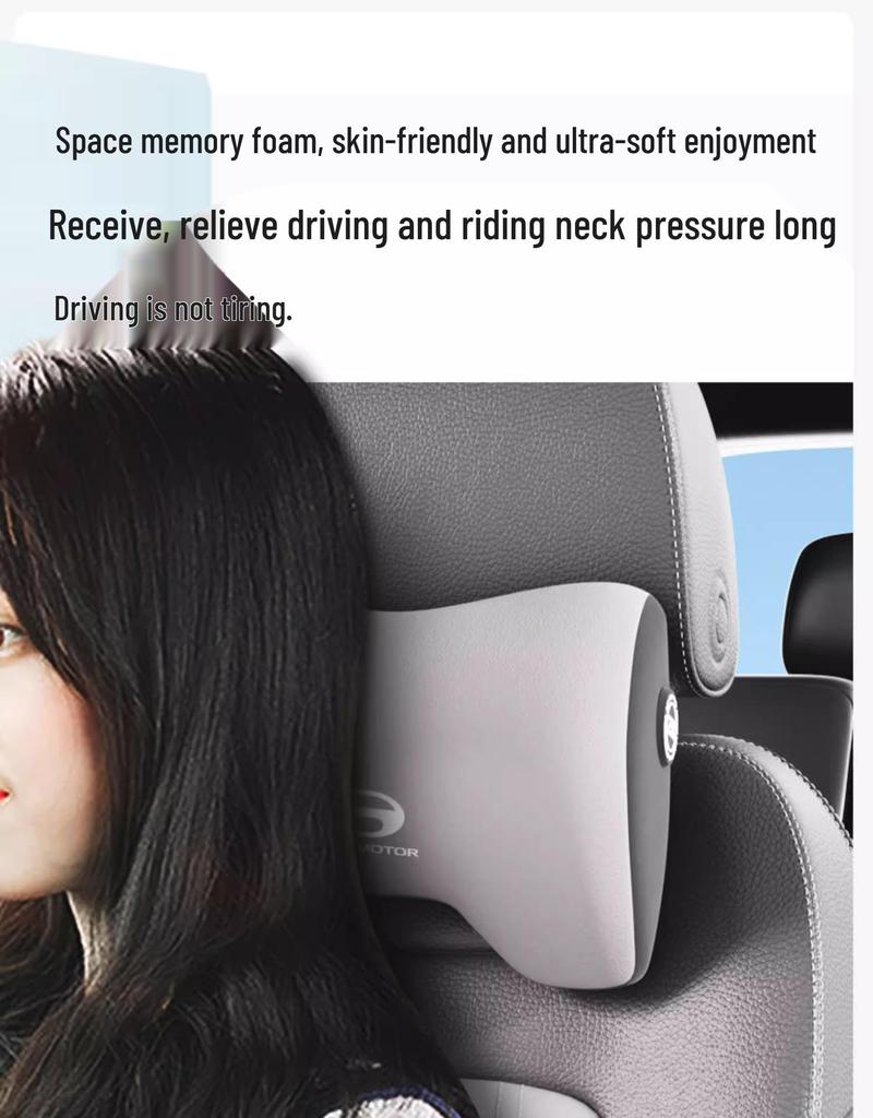 Compatible Neck Pillow and Backrest Lumbar Support for Trumpchi Cars: Yingbao GS3/GS4/GS8, M8/M6.