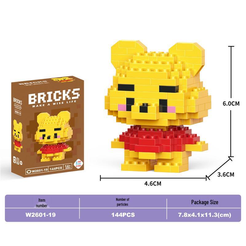 Santa Claus Micro Bricks Educational Toy - Compatible with LEGO, Building Blocks for Kids