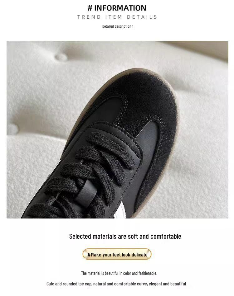 Women's 2026 Spring/Autumn Platform Lace-Up Thick-Soled German-Style Casual Fashion Shoes