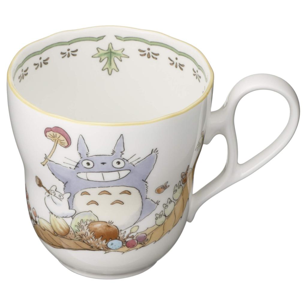 Noritake Mug 375cc My Neighbor Totoro Microwave Safe Bone China TT97855/4924-3