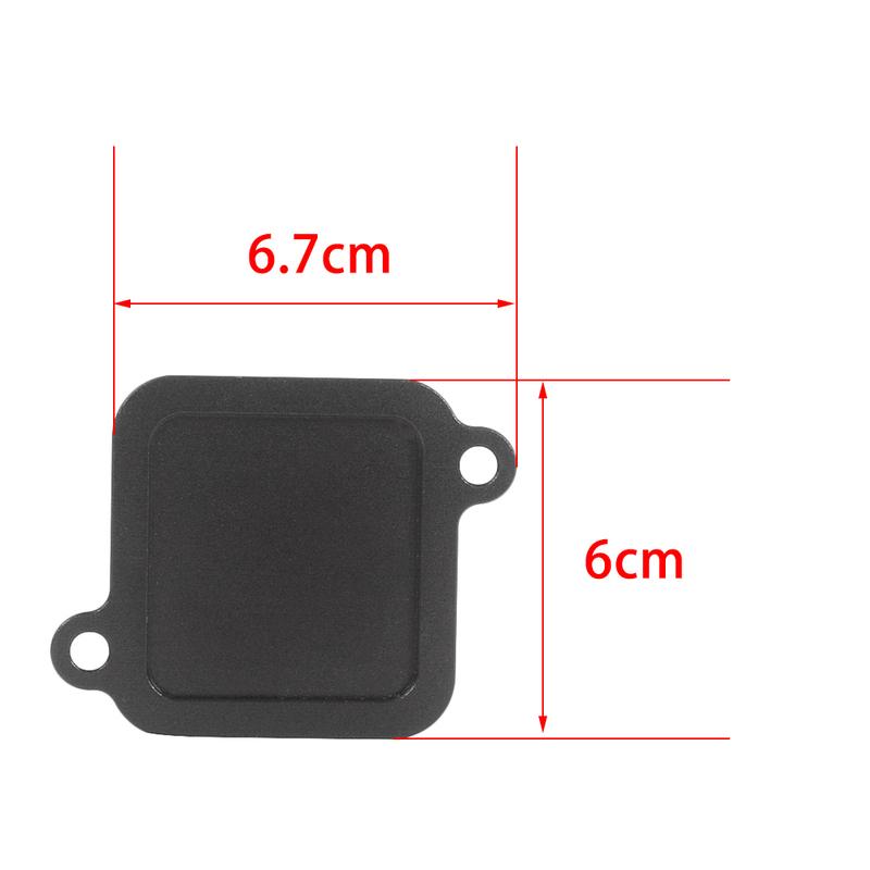 For DUCATI Panigale V4 Motorcycle Intake Exhaust Reed Valve Plate PAIR AIS Block Off Kit Cover