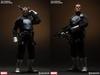 Sideshow Sixth Scale Marvel Comics Punisher Scale Plastic Painted Movable Figure #002 1/6