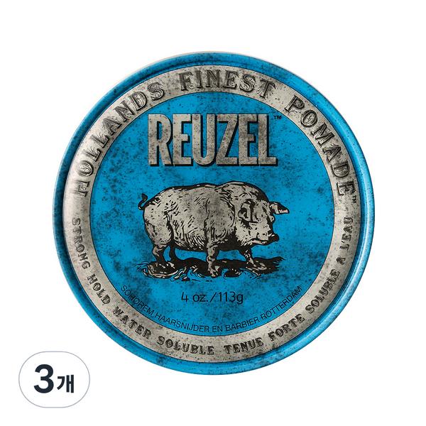 

Liugel Korea Blue Помада на водной основе, 113г, 3 шт, лучшие мужские средства для волос в Корее