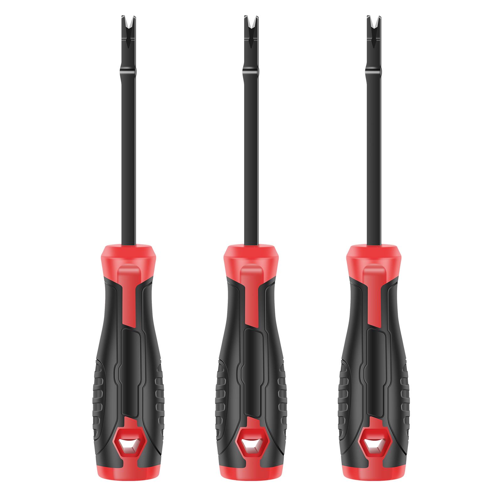 3 шт. Сверхпрочный инструмент для удаления скоб U-образной формы, подъемник гвоздей, пуллер, компактный инструмент для удаления гвоздей с нескользящей рукояткой для ремонта деревообработки