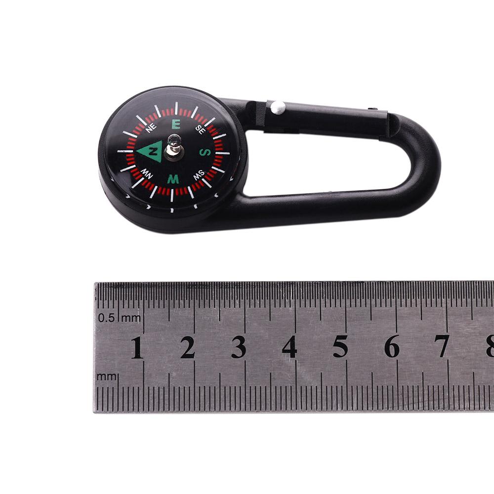 Snap Hook Plastic Survival Kit Quick-Hook Compass Camping Compass Hiking Compass Mini Compass