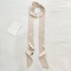 Foulard di Seta Raso Liscio Monocolore Stretta Fascia per Capelli Tocco Morbido Fascia per Capelli da Donna Sciarpa Accessorio di Moda