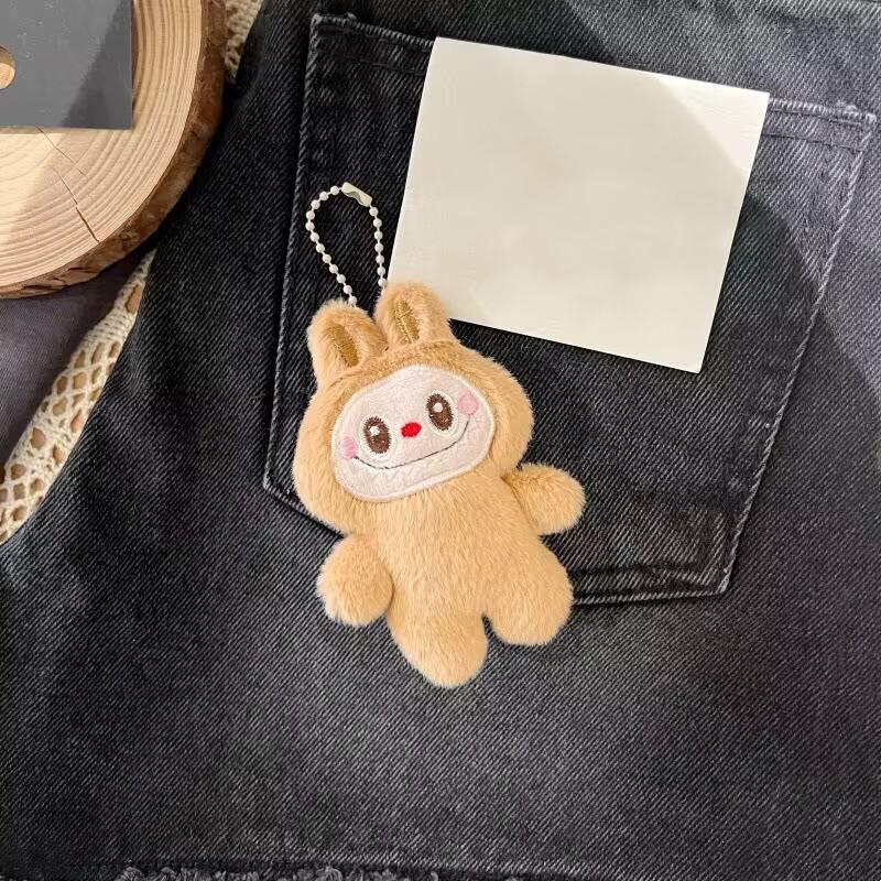 Cartoon Plush Cute Rabbit Doll Doll Pendant School Bag Decoration Keychain