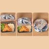 20/100Pcs Repeatable Aluminum Foil Insulation Covers - Eco-Friendly Kitchen Food Covers For Bowls & Dishes Storage For Kitchen