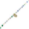 Bracelet - Luxenter - Caram - Argent 925 - finition or jaune 18k - Cristal multicolore