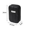 1pcs Portable Phone Cable Organizer Bag Large-Capacity Travel Charger Storage Pouch Stylish Power Bank Handheld Bag