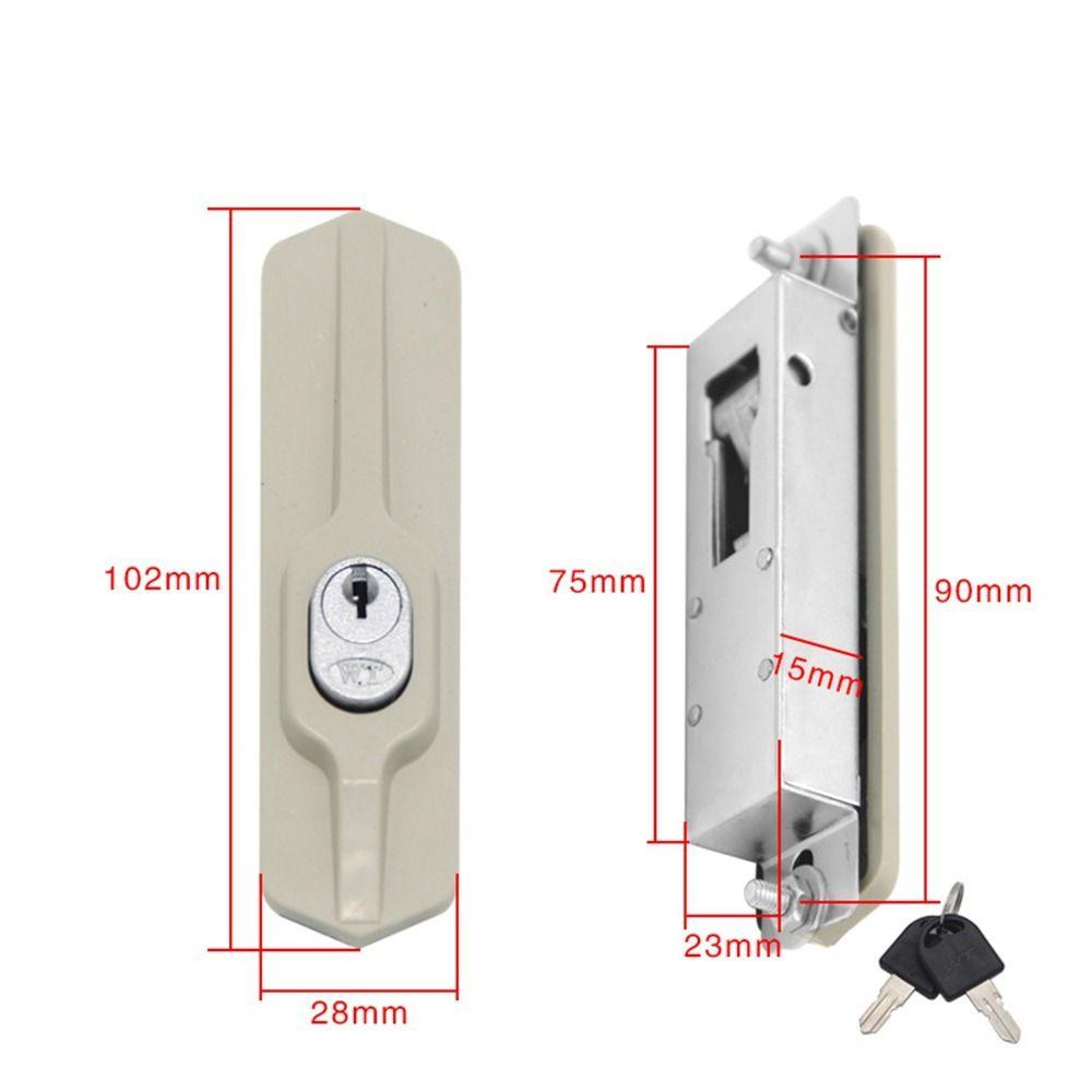 Zinc Alloy Sliding  Door Lock Anti-theft Drawer Lock New Anti-theft Lock  Drawer