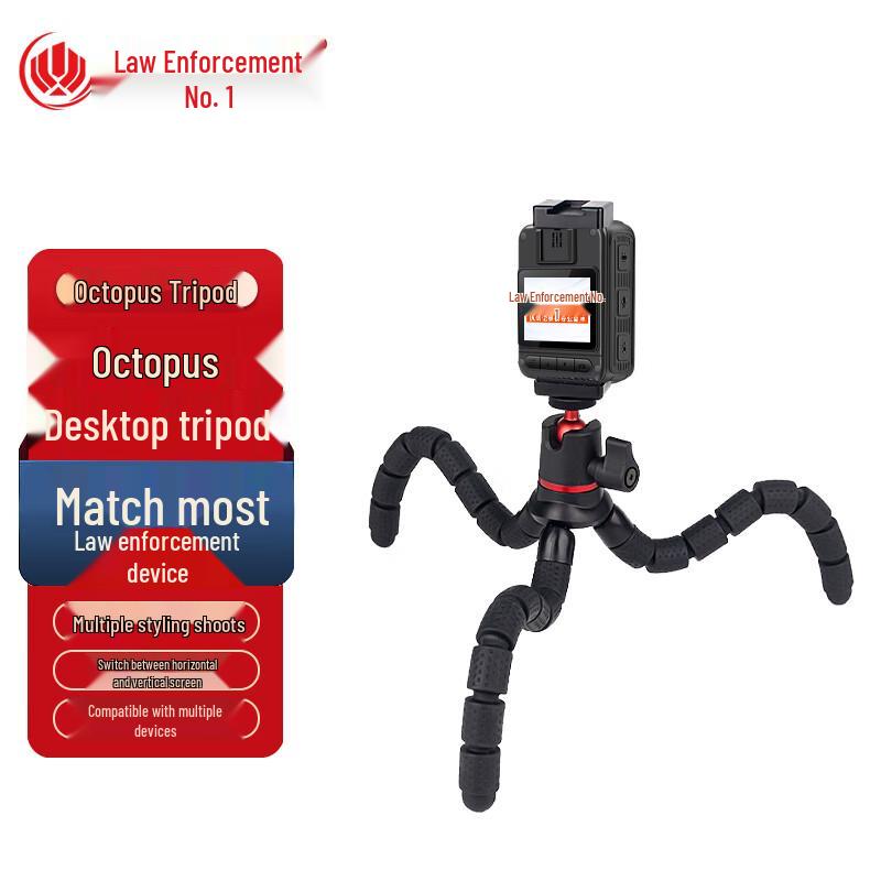 Enforcement No. 1 Law Enforcement Body Camera with Octopus Tripod