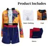 Children's K-Pop Demon Hunter Cosplay Costume with Accessories for Girls - Includes Jacket, Top, and Shorts - Perfect for Halloween
