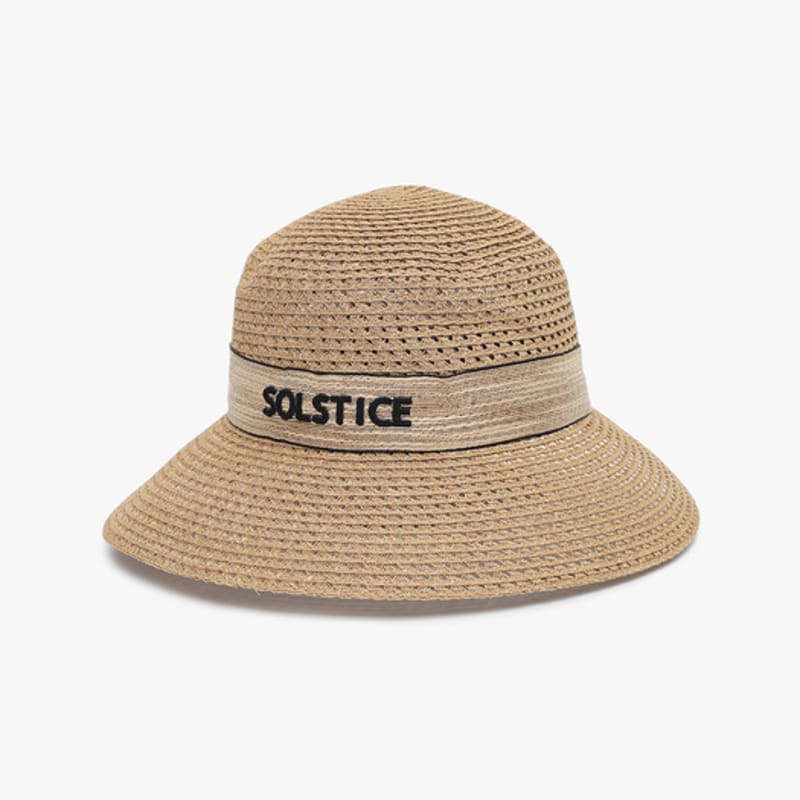 IT MICHAA Itmisha Lettering Rattan Hat ITP6AHT710 (BEIGE)