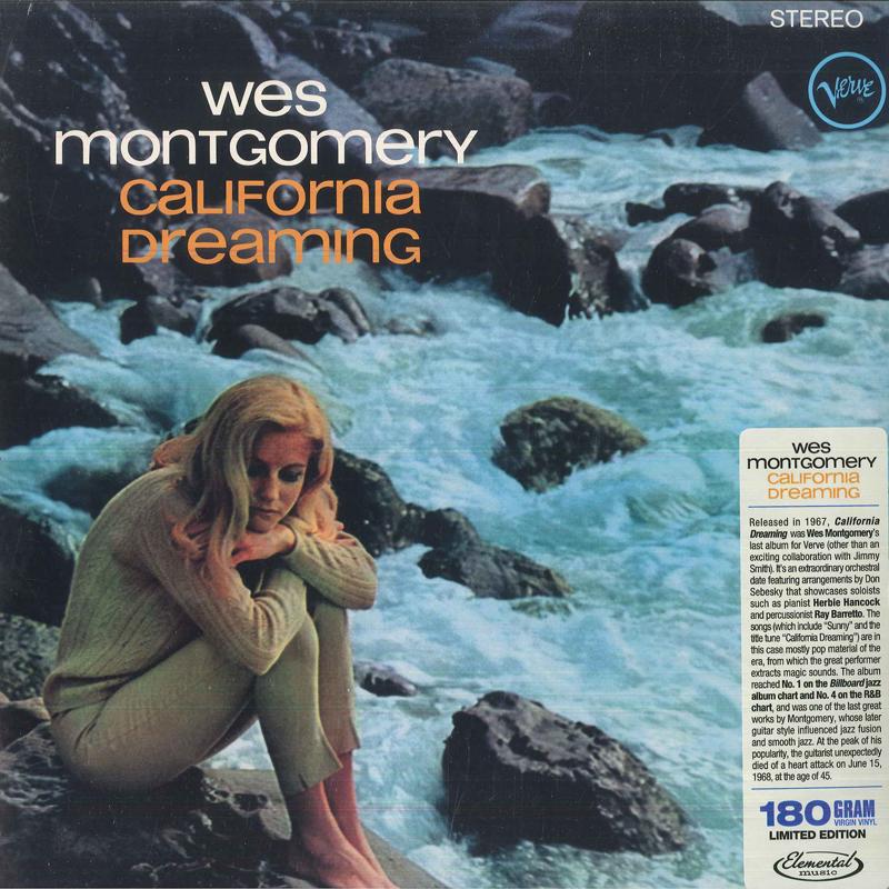 

LP Record WES MONTGOMERY - California Dreaming V68672 Verve Records, 2024 Jazz