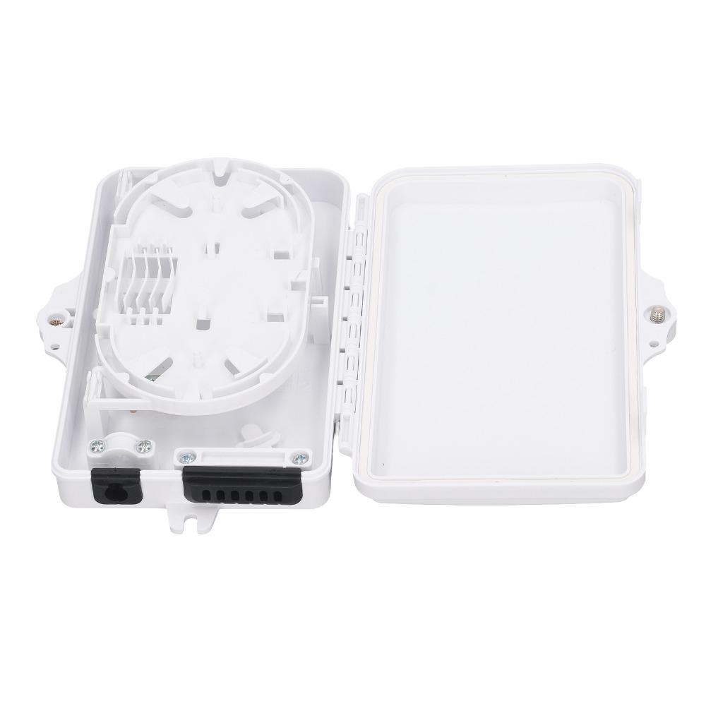 ABS 6/4Core Fiber Distribution Box Fiber Optic Distribution Box for FTTH SC FC Fiber Management