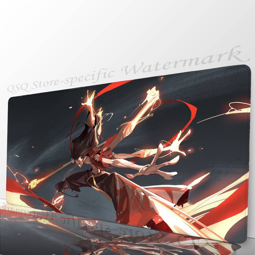 Nezha Movie Animation Mousepad Mouse Mat Desk Mat With Pad Gaming Accessories Prime Gaming XXL Keyboard Pad Padding Mat