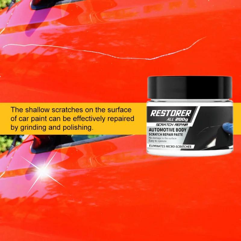 Car Scratch Remover Paint Care Tools Car Swirl Remover Scratch Repair Polishing Waterproof Car Body Abrasive Anti Scratch Wax
