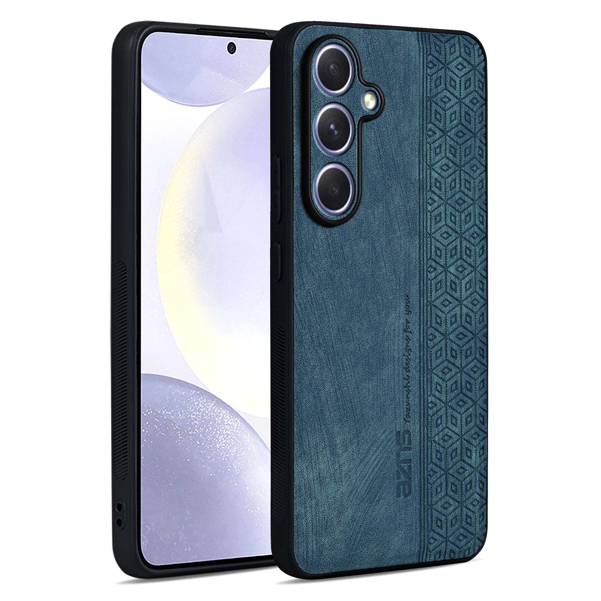 

AZNS For Samsung Galaxy S25+ Case Protective PU Leather Covered TPU Phone Shell D