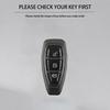 Interior Mouldings Car Key Case for Ford Kuga MK2 Focus 3 4 ST Mondeo MK3 MK4 Fiesta Fusion Ecosport Key Fob Keychain Keyless Ca
