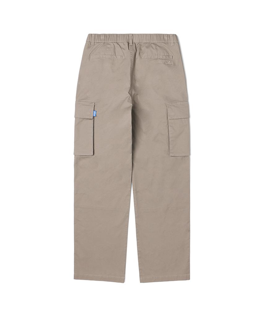 UCLA Men'S Cotton Cargo Semi-Wide Pants [Beige](Uz9Lp11_25)