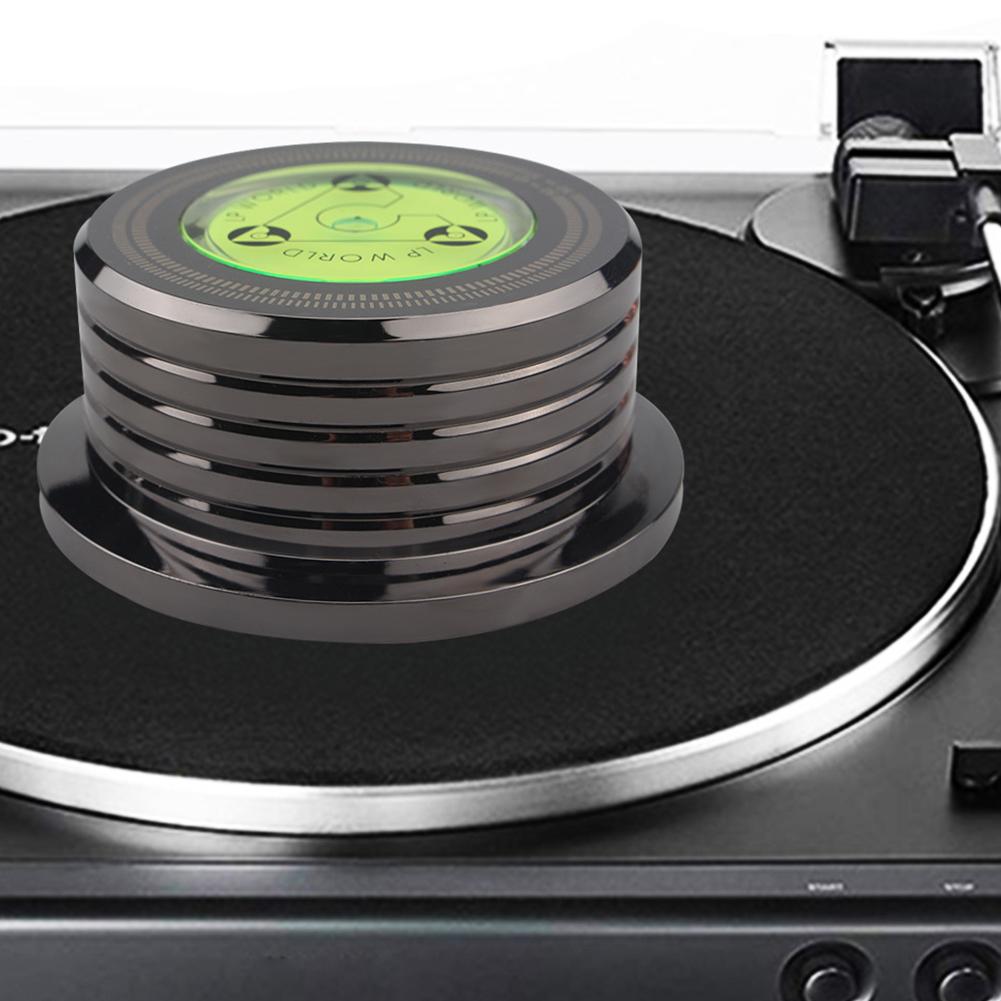 50hz for LP Recording Stabilizer Universal Vinyl Record Turntable Aluminum Player With Level Stabilizer Clamp Alloy Weight